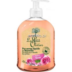 Le Petit Olivier  Mydło marsylskie w płynie Róża 