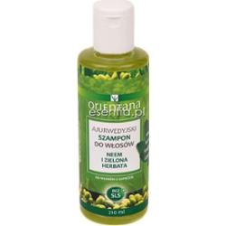 Orientana  Ajurwedyjski szampon do włosów Neem i Zielona Herbata 210 ml