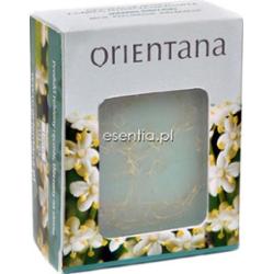 Orientana  Naturalne mydło z gąbką złuszczającą luffa Jaśmin indyjski 100 g