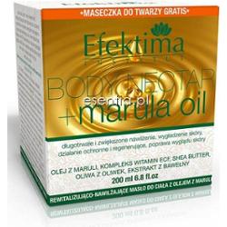 Efektima  Body Nectar Rewitalizująco - nawilżające masło do ciała z olejem z maruli 200 ml