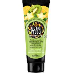 Farmona  Tutti Frutti Krem do dłoni i paznokci kiwi & karambola 100 ml