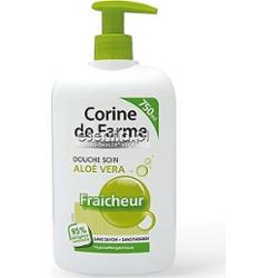 Corine de Farme  Żel pod prysznic Odświeżający aloes 750 ml