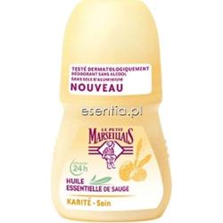 Le Petit Marseillais  Dezodorant w kulce - olejek szałwiowy i masło shea 