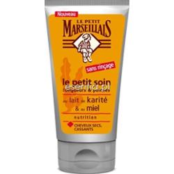 Le Petit Marseillais  Krem do włosów suchych - mleczko karite i miód 