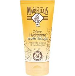 Le Petit Marseillais  Krem nawilżający - migdał i olejek arganowy 