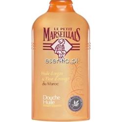 Le Petit Marseillais  Kremowy żel pod prysznic z olejkiem arganowym i kwiatem pomarańczy 250ml