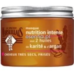Le Petit Marseillais  Maska do włosów bardzo suchych - olejek arganowy i Karite 