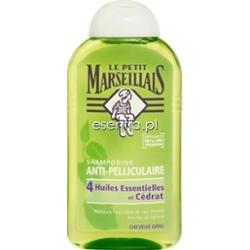 Le Petit Marseillais  Szampon przeciwłupieżowy do włosów tłustych - olejek cedrowy 