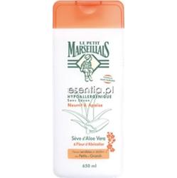 Le Petit Marseillais  Żel pod prysznic i do kąpieli - aloes i kwiat moreli 650ml