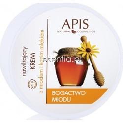 Apis Bogactwo Miodu Nawilżający krem z miodem i kozim mlekiem 110 g