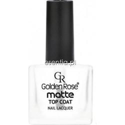 Golden Rose  Preparat utwardzający Matte Top Coat 10,5 ml