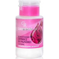 Golden Rose  Zmywacz do paznokci z pompką Róża 180 ml