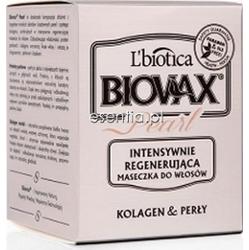 L'Biotica  Biovax Pearl Maseczka do włosów intensywnie regenerująca 125 ml