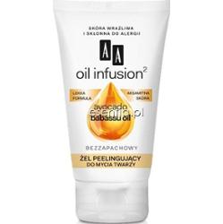 AA Cosmetics  Oil Infusion Żel peelingujący do mycia twarzy 150 ml