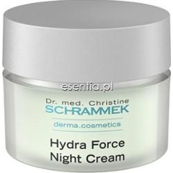 Dr. med. Christine Schrammek  Hydra Force Night Cream - Krem nawilżający na noc 50 ml