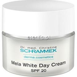 Dr. med. Christine Schrammek  Mela White Day Cream SPF20 - Krem na dzień na przebarwienia 50 ml