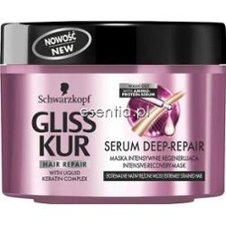 Gliss Kur  Serum Deep-Repair Maska intensywnie regenerująca 200 ml