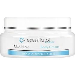 Clarena Body Advanced Line Caviar Body Cream - Odżywczy krem do ciała z ekstraktem z kawioru 200 ml