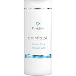 Clarena Body Advanced Line Ocean Men Shower Gel - Nawilżający żel pod prysznic dla mężczyzn 300 ml