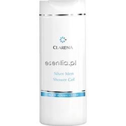 Clarena Body Advanced Line Silver Men Shower Gel - Łagodzący żel pod prysznic dla mężczyzn 300 ml