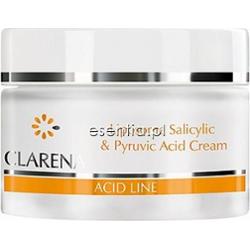 Clarena Acid Line Liposome Salycilic & Pyruvic Acid Cream - Krem przeciwtrądzikowy z kwasem pirogronowym i salicylowym 50 ml