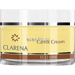 Clarena Eco Line Carrot Cream - Krem regenerujący z marchewką 50 ml