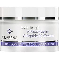 Clarena Liposom Certus Collagen Line Microcollagen & Peptide P3 Cream - Krem mikrokolagenowo-peptydowy 50 ml