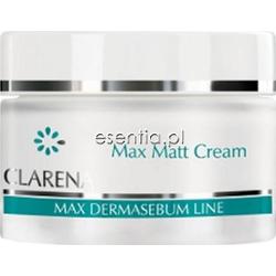Clarena Max Dermasebum Line Max Matt Cream - Krem matujący 50 ml
