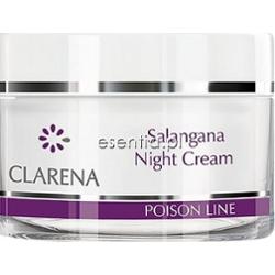 Clarena Poison Line Salangana Night Cream - Krem przeciwstarzeniowy na noc 