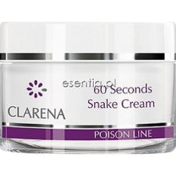 Clarena Poison Line 60 Seconds Snake Cream - Krem przeciwstarzeniowy na noc 