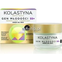 Kolastyna  Gen Młodości 55+ Remodelująco - ujędrniający krem na noc 50 ml