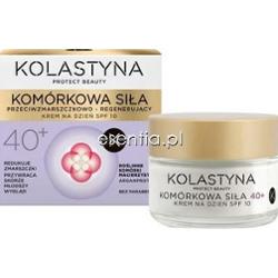 Kolastyna  Komórkowa Siła 40+ Przeciwzmarszczkowo - regenerujący krem na dzień SPF10 50 ml