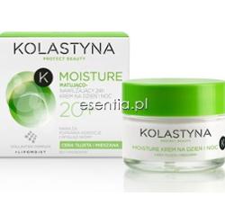 Kolastyna  Moisture 20+ Matująco - nawilżający 24h krem na dzień i noc dla cery tłustej i mieszanej 50 ml