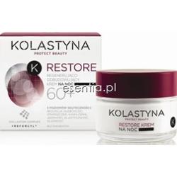 Kolastyna  Restore 60+ Regenerująco - odbudowujący krem na noc 50 ml