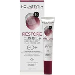 Kolastyna  Restore 60+ Regenerująco - odbudowujący krem pod oczy i na okolice ust 
