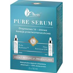 Ava  Pure Serum Kuracja przeciwzmarszczkowa - Efekt redukcji zmarszczek 2x10 ml