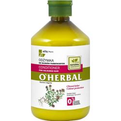 O'Herbal  Odżywka do włosów farbowanych z ekstraktem z macierzanki i tymianku 500 ml