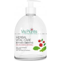 Vis Plantis  Herbal Vital Care Żel do higieny intymnej Kora dębu, żurawina 