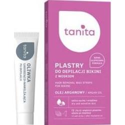 Plastry do depilacji bikini z olejem arganowym TANITA