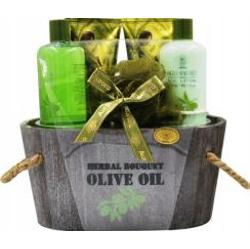 Zestaw oliwkowych kosmetyków do ciała AURORA