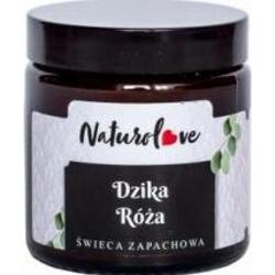 Świeca sojowa DZIKA RÓŻA NATUROLOVE