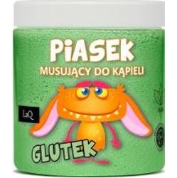 Musujący zielony piasek do kąpieli dla dzieci GLUTEK LaQ