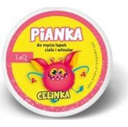 Naturalna żółta pianka do mycia rąk, ciała i wlosów dla dzieci CELINKA LaQ