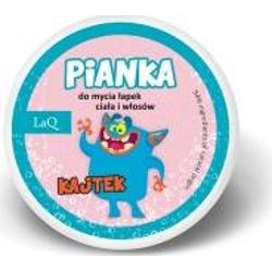 Naturalna różowa pianka do mycia rąk, ciała i wlosów dla dzieci KAJTEK LaQ