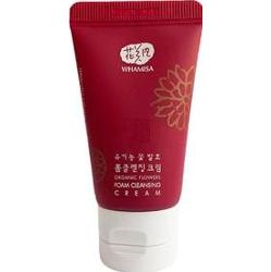 WHAMISA MINI PRODUKT Naturalna pianka oczyszczająca Organic Flowers Foam Cleansing Cream 20 ml