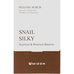 MIZON Odżywczy peeling do twarzy Snail Silky Peeling Scrub 5gx40szt