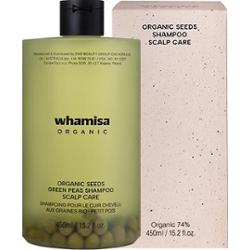 WHAMISA Odżywczy szampon do włosów Organic Seeds Green Peas Shampoo Scalp Care 450ml