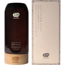 WHAMISA Odświeżający szampon do przetłuszczającej się skóry głowy Organic Seeds Shampoo Oily Scalp 490ml