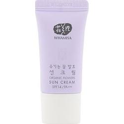 WHAMISA MINI Kwiatowy krem ochronny Organic Flowers Sun Cream SPF14/PA++ 10g