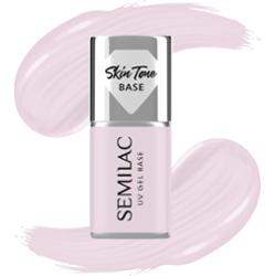 Semilac Baza do lakierów hybrydowych Skin Tone Cover Base Natural Pink 7ml
